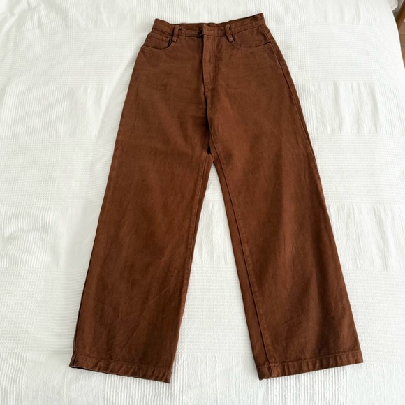 Los Angeles Apparel Wide Leg Jean - Picture 1 of 4